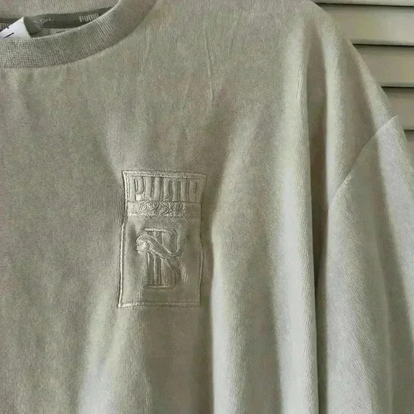 Puma x Big Sean T-Shirt 57591884 Whisper White Mens US Size L - Picture 4 of 9
